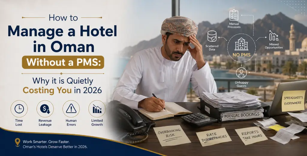How to Manage a Hotel in Oman Without a PMS Why it is Quietly Costing You in 2026